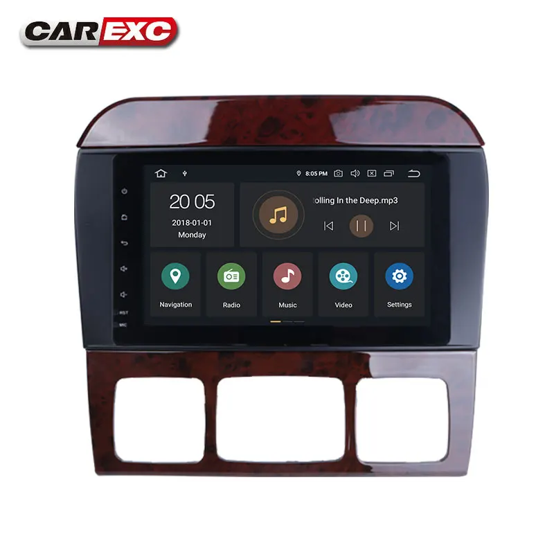 Cheap 8 Inch Android 9.0 Octa Cores Car Radio Stereo Systemr For Mercedes Benz S320 S350 S400 W220 W215 S Class GPS Multimedia Carplay 5