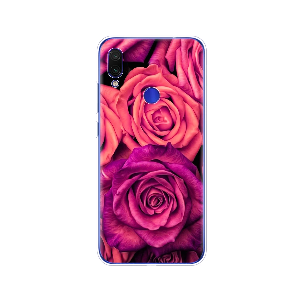 Чехол для Xiaomi Redmi Note 7 pro, силиконовый мягкий чехол из ТПУ для Xiaomi Redmi Note 7 copas, 6,3 дюймов, защитный чехол 360