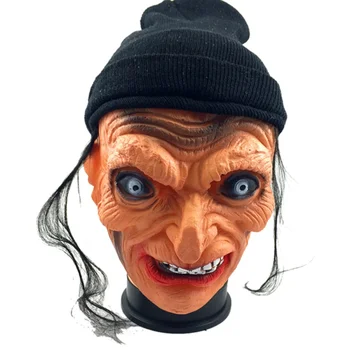 

Horrible Halloween Witch Mask Halloween Mask Portable Cosplay Dress Up Props Festival Party Supplies Witch Mask For Masquerade