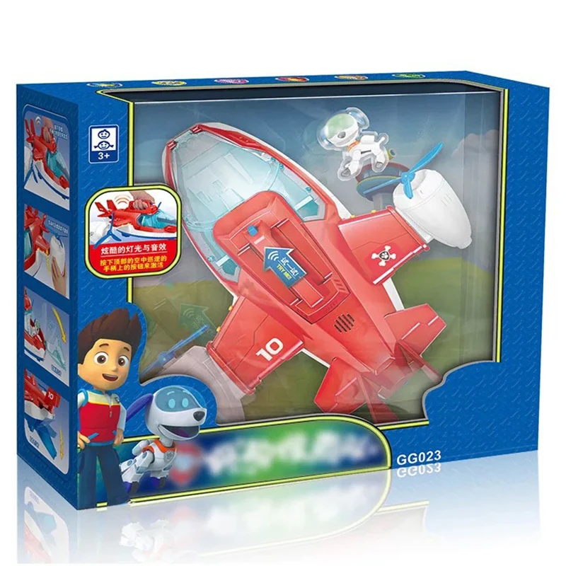 

Paw Patrol Patrol Aircraf Ryder Captain Robot Dog Toy Action Figure Model Toys For Children Birthday Gifts