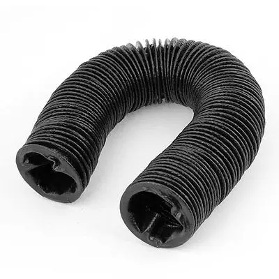 

Round Flexible Tube Machine Tool Ball Screw Cover Black 5.5cm x 100cm