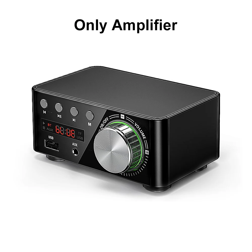 AIYIMA MA12070 Mini Sound Amplifier 5.0 Bluetooth Amplifiers Stereo HIFI Audio Amp 50W+50W USB TF MP3 Home Theater System integrated amplifier Audio Amplifier Boards