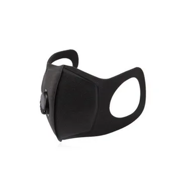 

Air Purifying Useful Valve Face Cover Mouth Muffle Carbon Filter Washable Anti-dust Fog Respirator Windproof Allergy Health Care