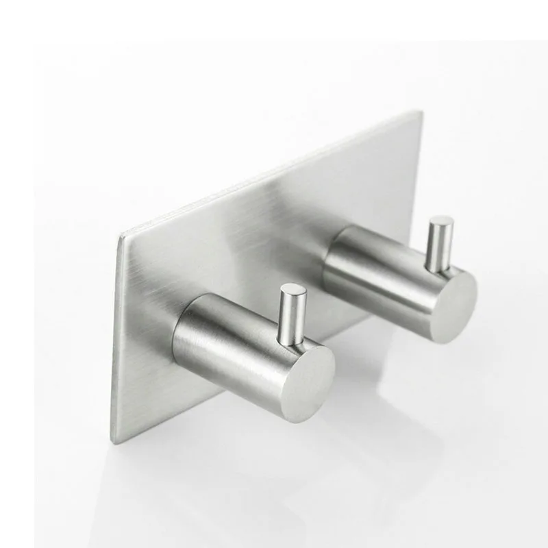 SUS304 Stainless Steel Wall Mounted Hook with Heavy Duty for Bathroom and Kitchen Bathroom Hooks 
