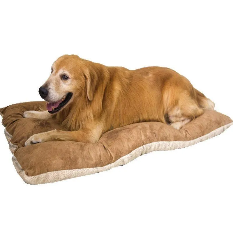 

Bite-Resistant Kennel Large Dog Indoor Bed Four Seasons Universal Washable Extra Large Alaska Samoyed Pet Bed