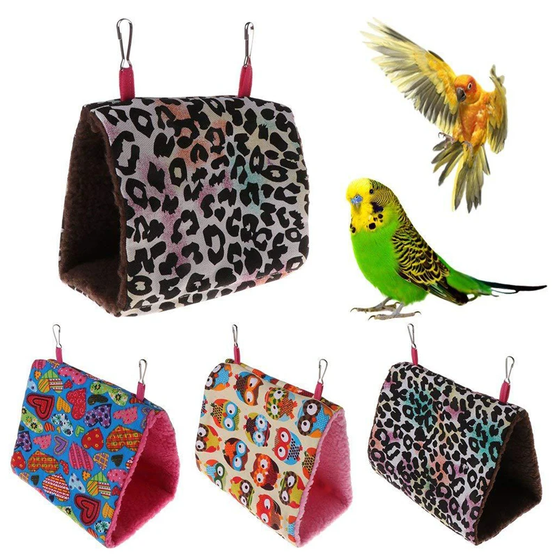 

2019 Small And Medium Parrot Warm Bird House / Insulated Bird Nest / Winter Nest / Bird Hammock / Breeding Box dropshipping