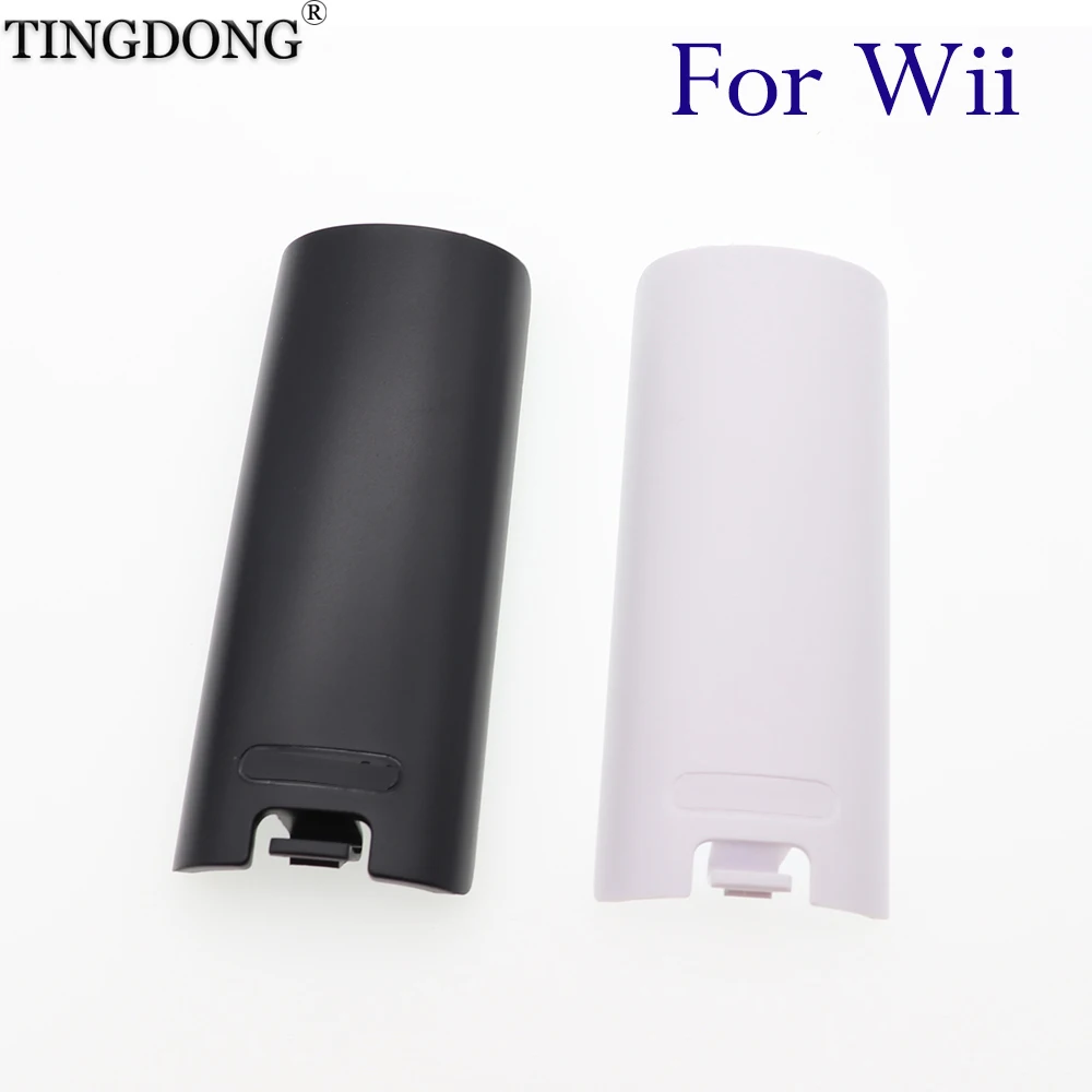 

100PCS Wireless Game Controller Battery Case Back Cover For Nintend Wii Remote Controller Gamepad Handle Battery Cases Covers