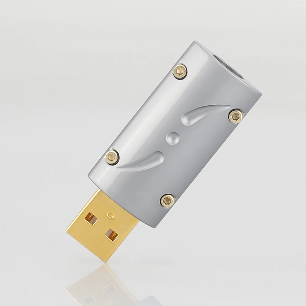

Viborg HI-END 24K Gold Plated Super Speed USB2.0 Plug USB A, USB B Male Connector DIY Hi Fi USB Cable