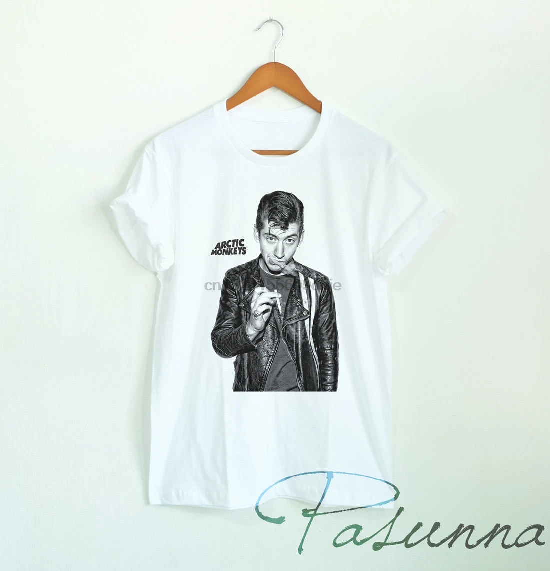 ALEX TURNER SHIRT SMOKE TSHIRT ARCTIC UNISEX MUSIC ROCK UK TEE | Мужская одежда