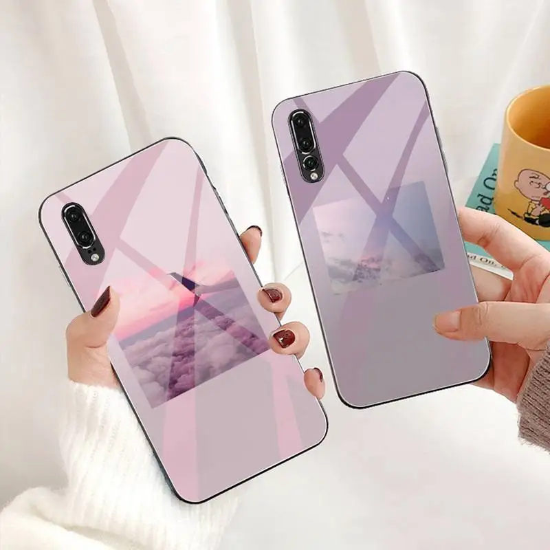 Чехол из закаленного стекла для телефона Huawei P30 P20 P10 lite honor 7A 8X 9 10 mate 20 Pro | Мобильные