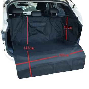 

For Pet Dogs Car Accessories Universal Duty Protector Floor Carpet Cargo Oxford Car Covers Waterproof Boot Trunk Mat