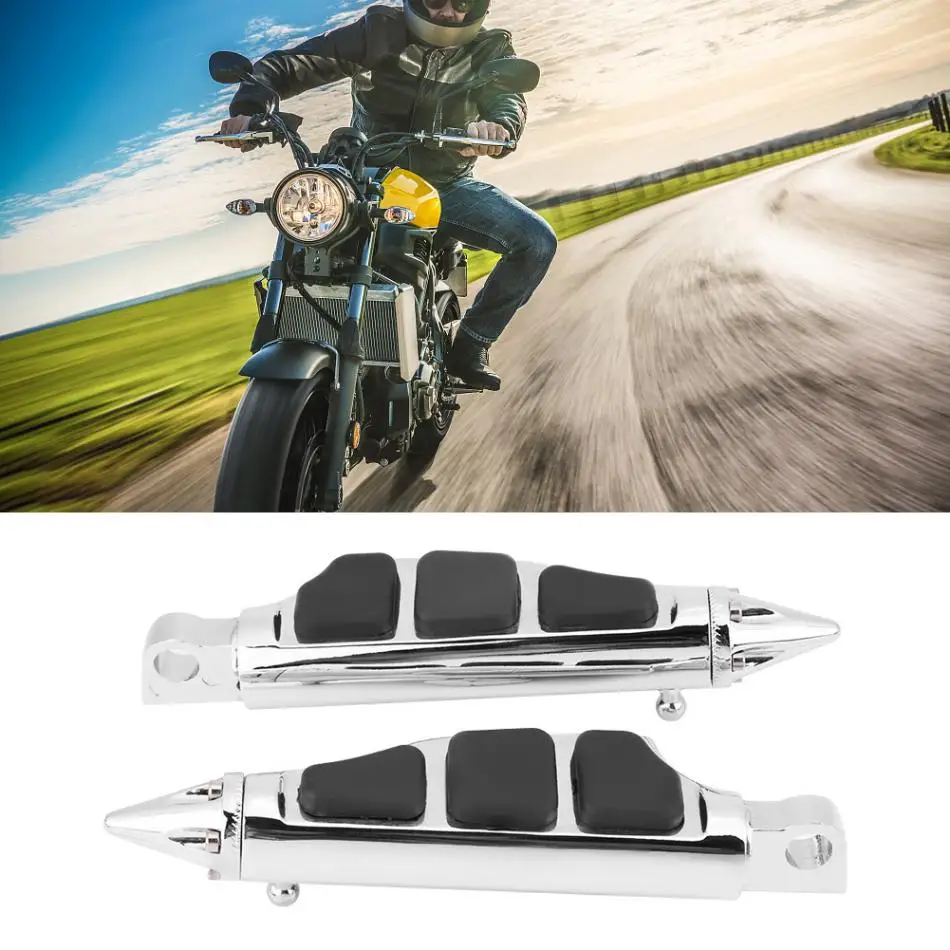 1 пара мотоциклетные подножки педали подножка мужской крепление для Harley Davidson