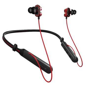 

PLEXTONE BX345 Bluetooth Headset, Neck-Mounted Stereo Wireless Dual Moving Coil Sports Waterproof Bluetooth Headset