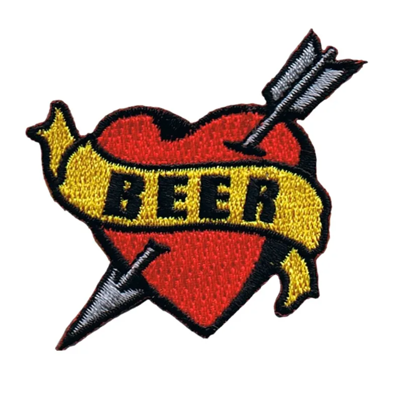 Creative Custom Patches Embroidery Iron On DIY Logo Biker Applique badge Please send us your design Any size Design | Дом и сад