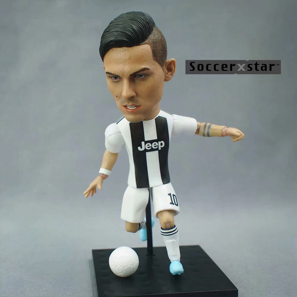 12 см Высота куклы SoccerX 21# DYBALA 5 дюймов Статуэтка из смолы