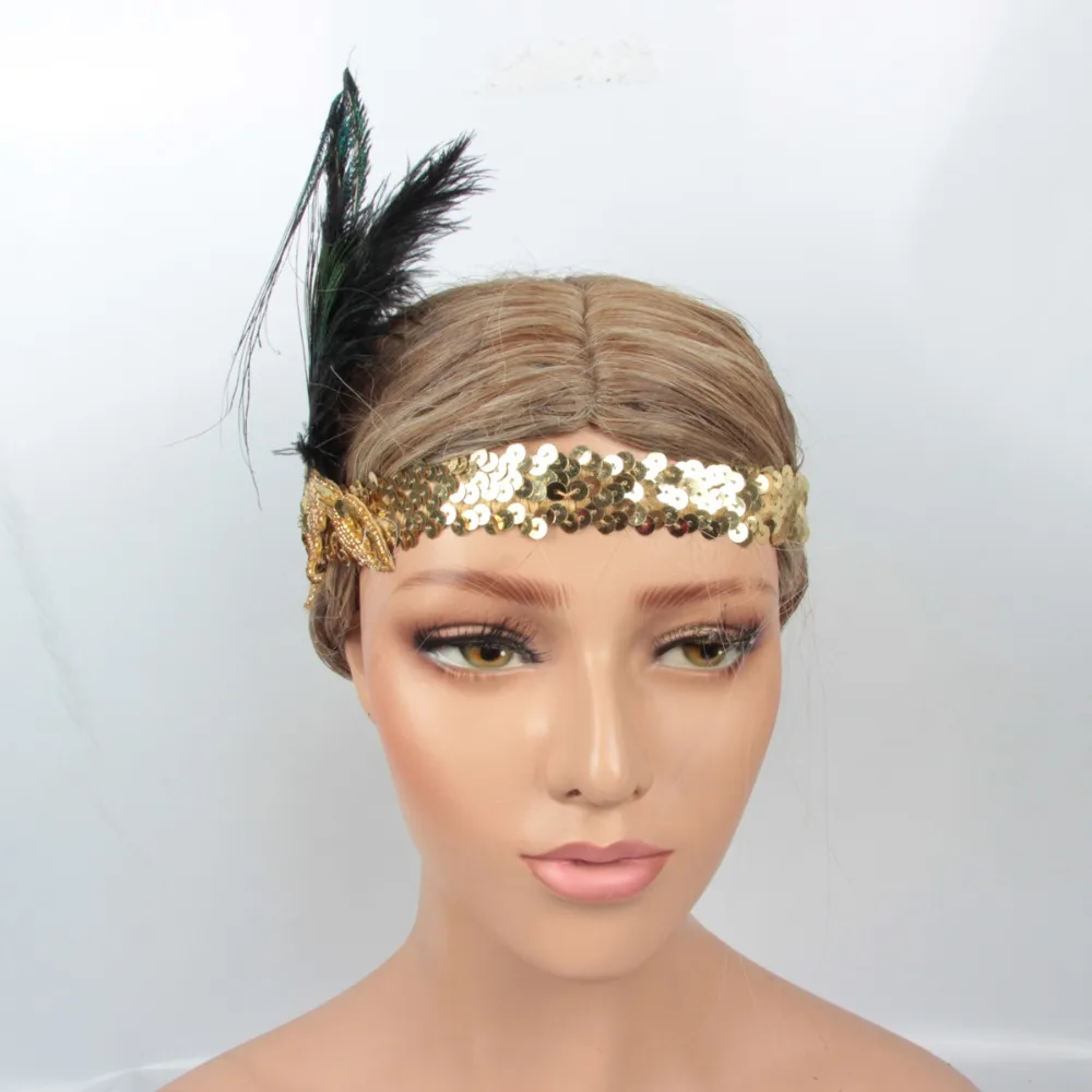 Gatsby-Hair-Accessories-Gold-Sequins-For-Costume (1)