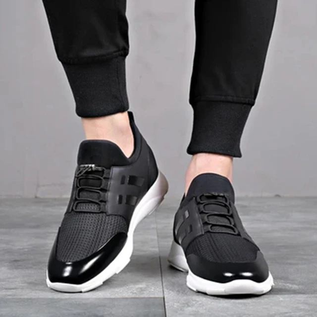 Mens ava sneakers black Clearance