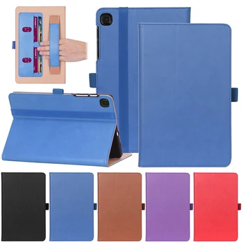 

Smart Tbalet Case Bracket Cover For Samsung Galaxy Tab S6 Lite 10.4 2020 P610/P615 Shockproof Lightweight Handle Leather Case