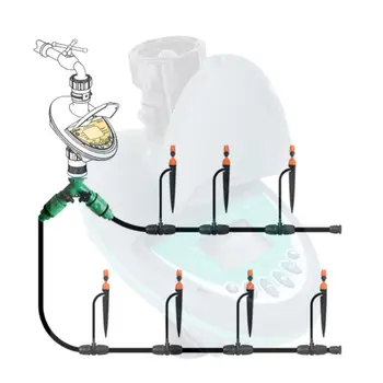 

Automatic Electronic Garden Watering Timer Irrigation Controller Home Gardening Sprinkler