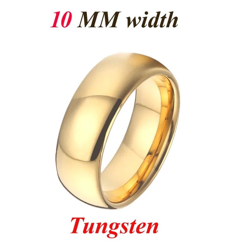 10mm tungsten 1412 Для мужчин, кольцо, кольцо из нержавеющей стали союзов большой 6/8/10 мм обручальное кольцо пару карбида вольфрама кольца Большие размеры 15 цвет золотистый wo Для мужчин ювелирных украшений - Цвет основного камня: 10mm tungsten 1412