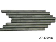 Tiges de cylindre d'électrode en Graphite 99.99%, 5 pièces, haute pureté, conductrice à haute température, 300mm pour outils industriels