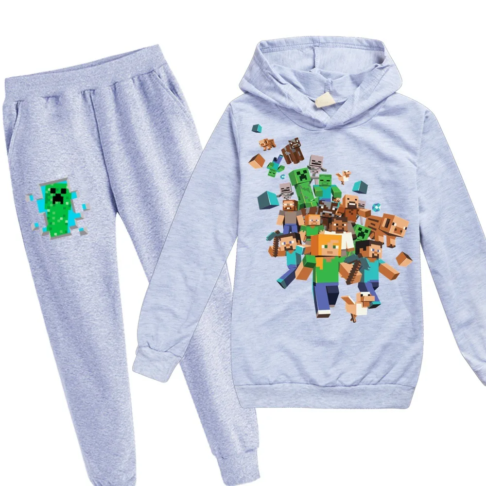 Комплекты детской одежды в стиле Minecrafting; Jojo Siwa; Рождественская одежда; Одежда для маленьких мальчиков; наряды для Дня благодарения; Одежда для маленьких девочек; бутик - Цвет: PH282