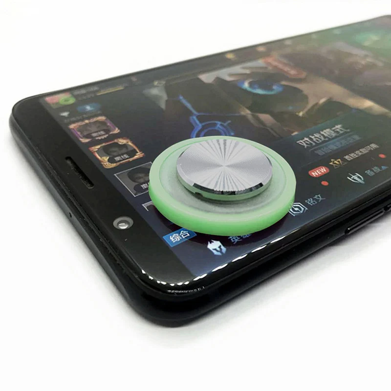 Green Круглый игровой контроллер Джойстик сенсорный экран для Q8 Plus мобильный телефон планшет OC - Цвет: Green