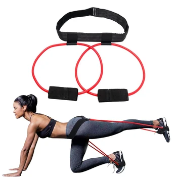 

Practical Fitness Latex Band Women Men Lightweight Butt Muscle Leg Training Pedal Exercise Resistance Sport Belt Bands