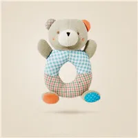 bear На возраст от 0 до 12 лет с героями мультфильмов Развивающие детские погремушки игрушки Горячие Новорожденный ребенок игрушка месяцы игрушки мягкие детские для детей игрушки для младенцев Детские плюшевые животные - Цвет: bear