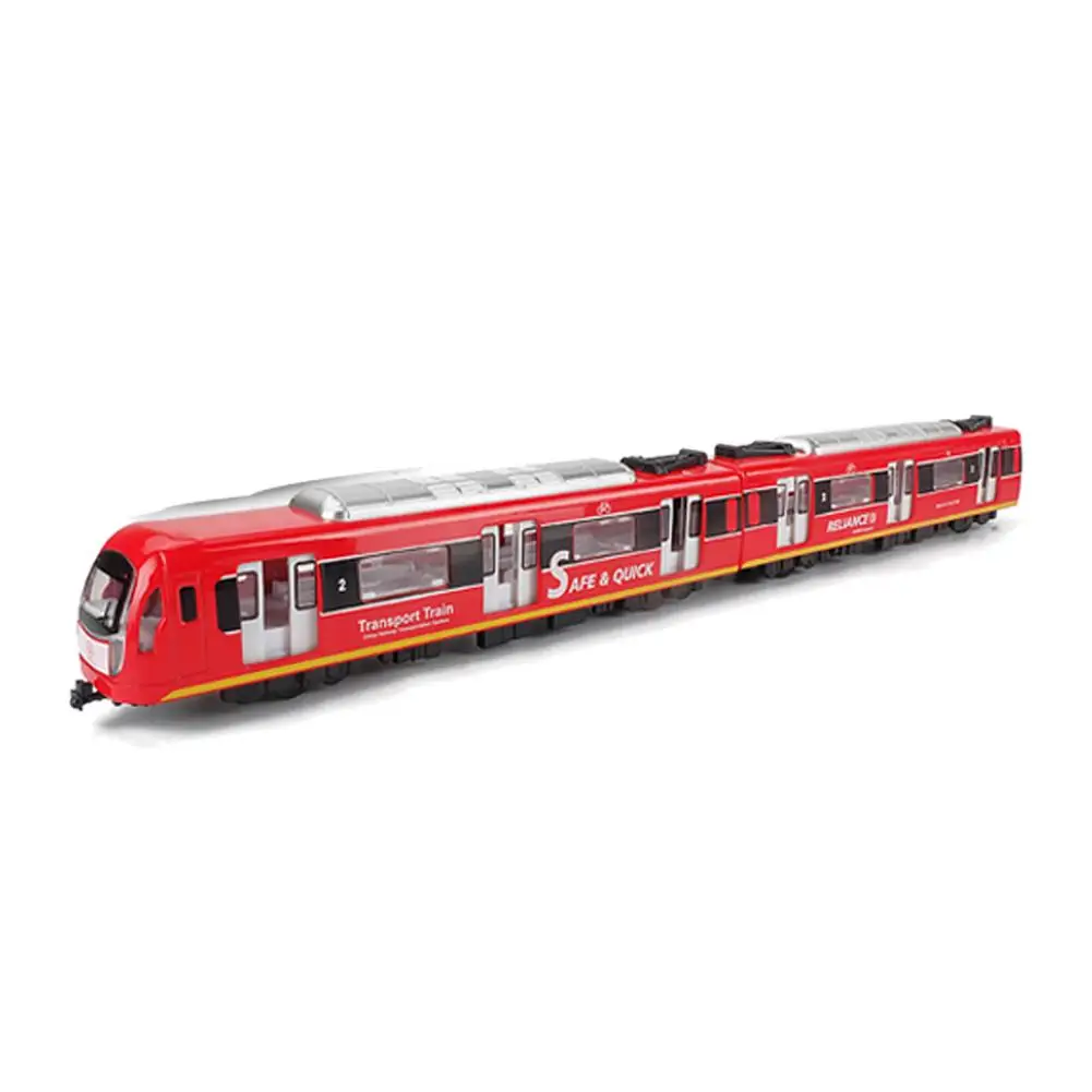 Моделирование 1: 87 Паровозик игрушки тянет обратно автомобиль наборы сплавов