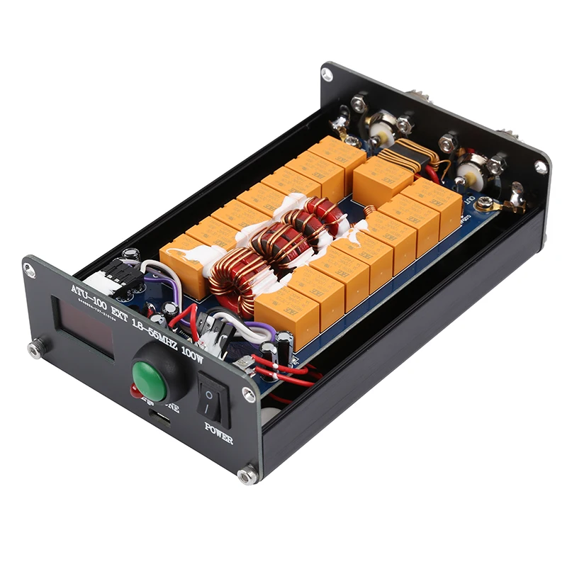 New Finished ATU-100 1.8-50MHz ATU-100 Automatic Antenna Tuner by N7DDC 7x7