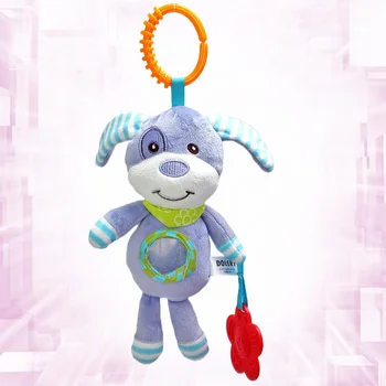 

Baby Carriage Rattle Stroller Hanging Pendant Baby Playing Toy Educational Rattle Random Color and Style