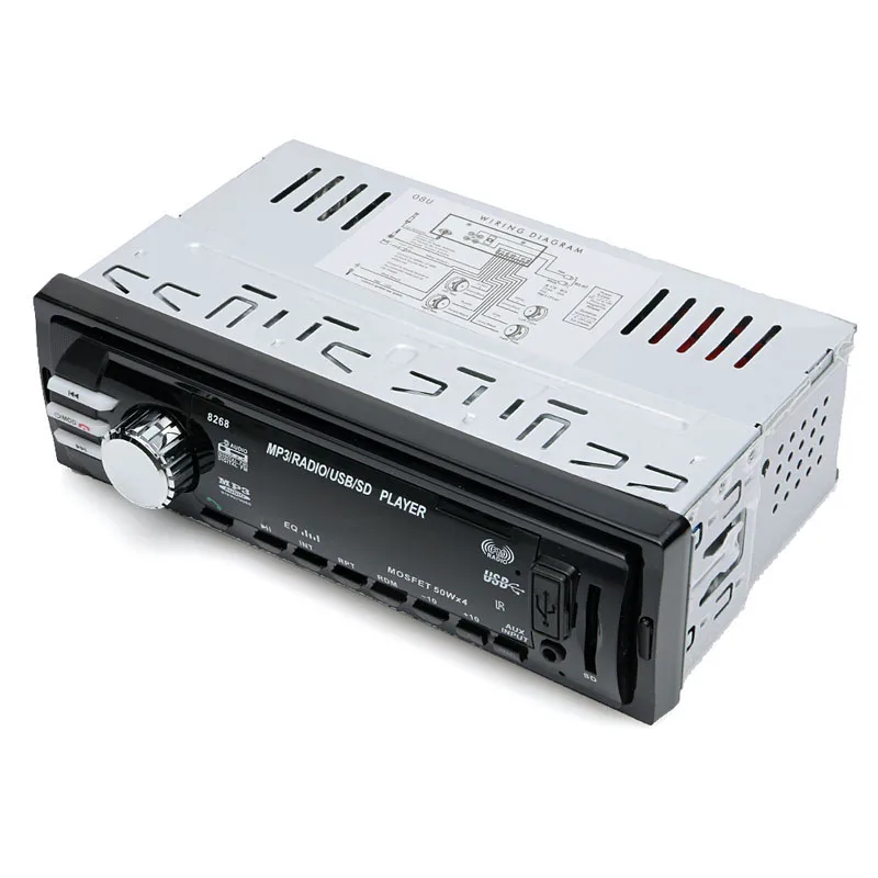1 DIN In-Dash FM Aux SD USB MP3 стерео радио DC 12V автомобильный Bluetooth аудио приемник