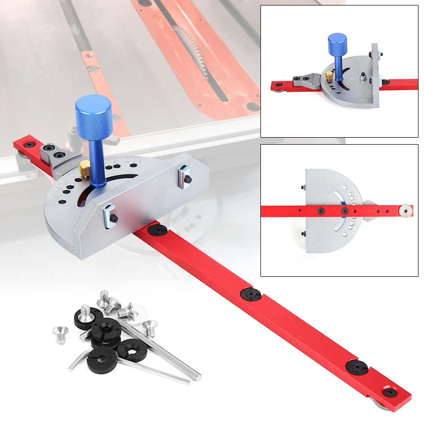 

Metal Miter Gauge Table Saw Router Miter Gauge Woodworking Tool Fit For Bandsaw