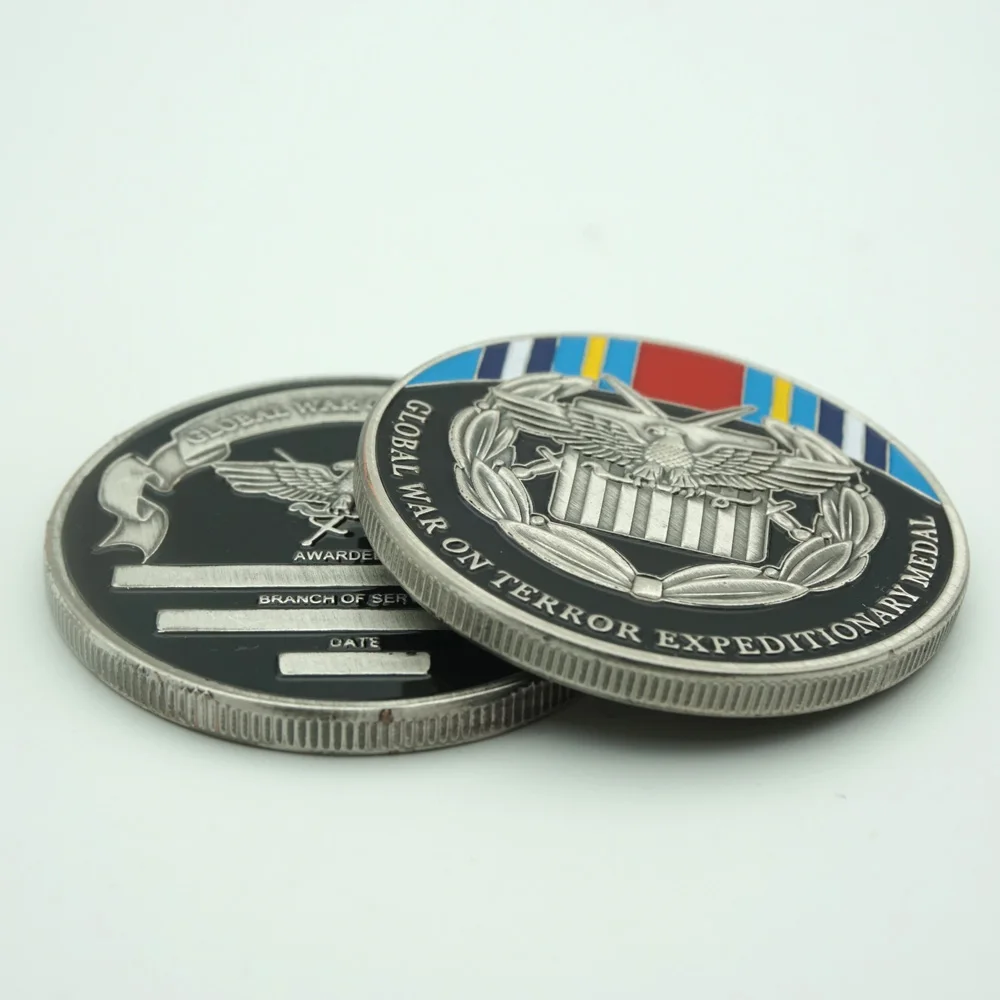 Прямая поставка образец As Eagle мировая война против ужасов экспедиционная медаль