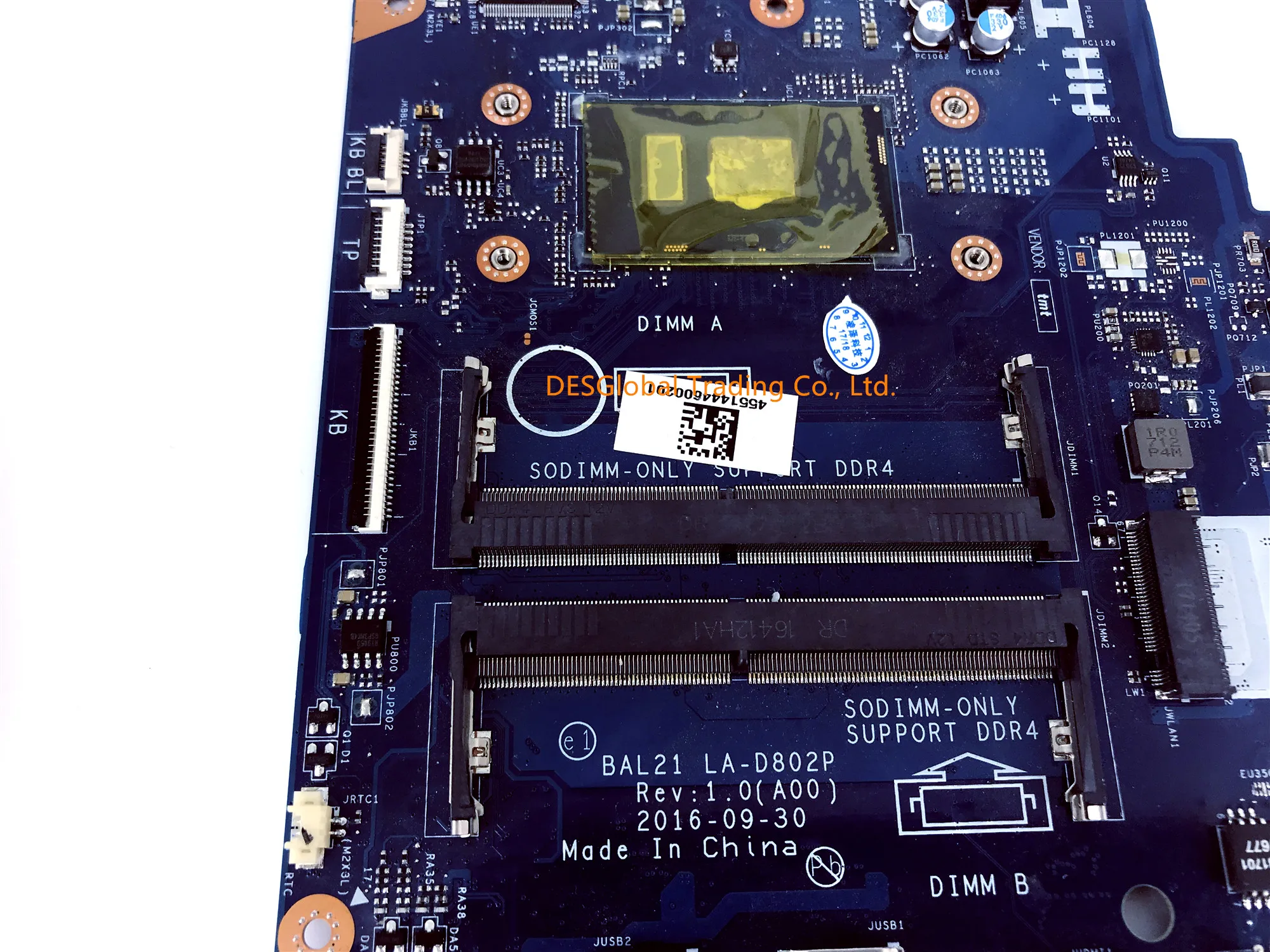  CN-057K0H 057K0H 57K0H BAL21 LA-D802P For Dell Inspiron 15 5567 5767 Laptop Motherboard Mainboard i