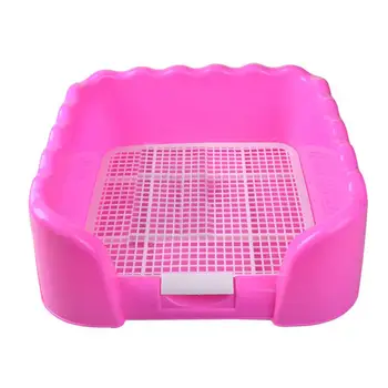 

1Pc Anti-Splash Dog Potty Puppy Pee Basin Indoor Fence Toilet Pet Dogs Litter Training Bedpan Pet Litter Cleaning Supplies