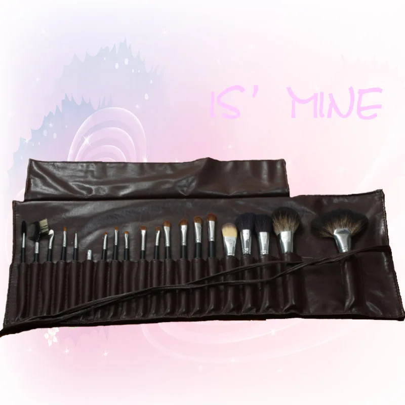 

TS2003-ismine/yi n'asakii man Hot Sales 20 Coffee Bandage Cloth Profession Beauty Tool Makeup Brush Set