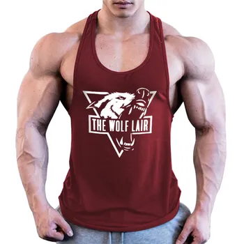 

Cotton Tank Tops Men Sleeveless Tank Top Bodybuilding Gyms Clothing Undershirt Fitness Stringer Workout Vest Regatas Masculino