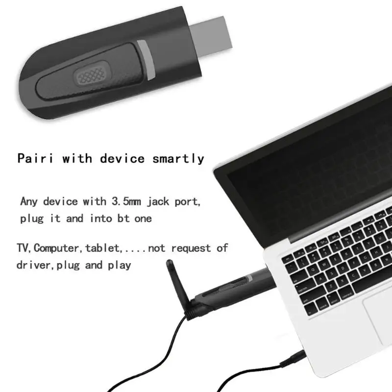B25 Bluetooth передатчик Bluetooth адаптер Bluetooth приемник usb Bluetooth 5,0 аудио передатчик USB 3,5 мм AUX Беспроводная Музыка