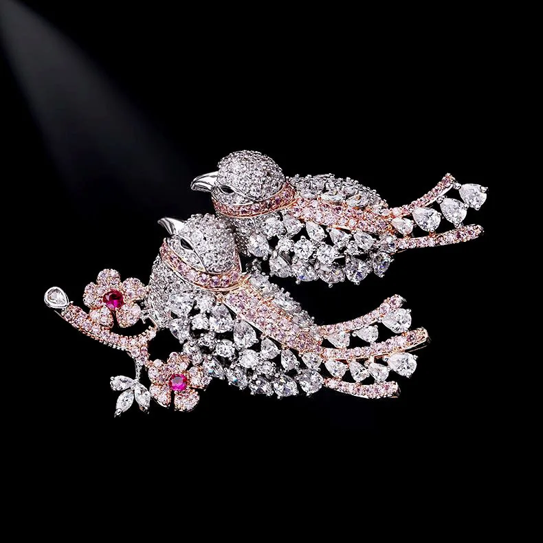 SWOUR Новинка модные ювелирные изделия с разноцветными кристаллами из фианита