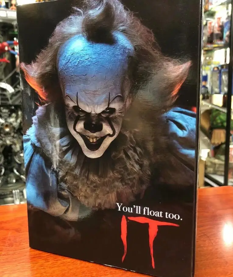 NECA Stephen King's It Pennywise ПВХ фигурка Коллекционная модель игрушки
