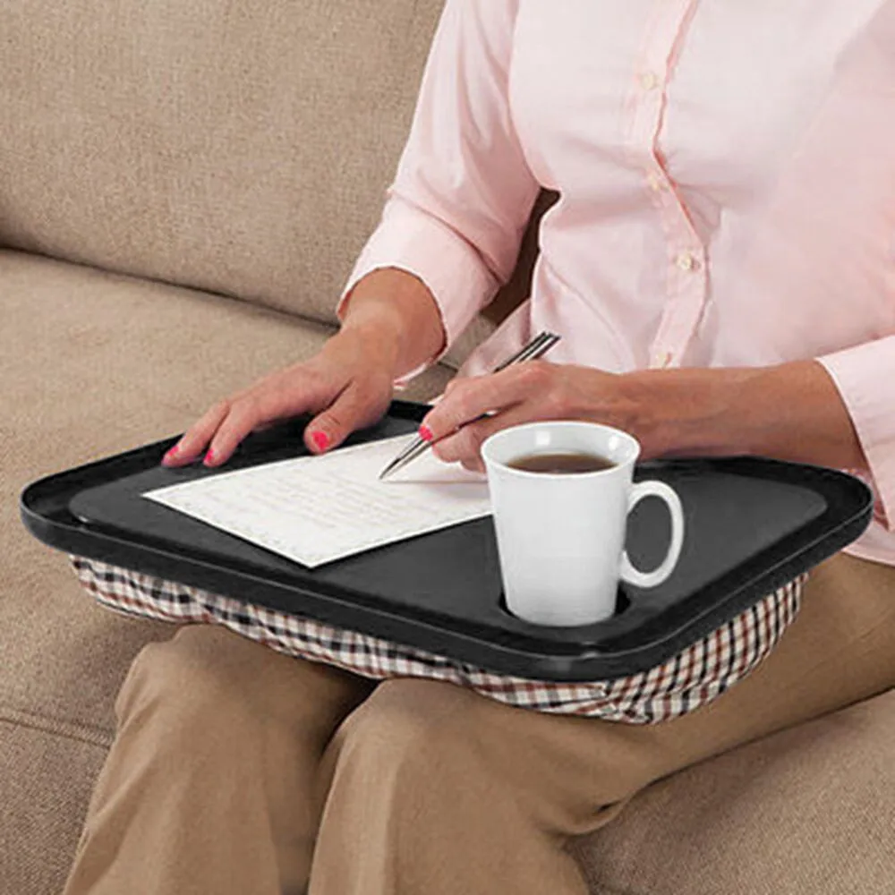 

Lap Desk For Laptop Chair Student Studying Homework Writing Desk Bed Portable Dinner Work Notebook Holder Tool Tray