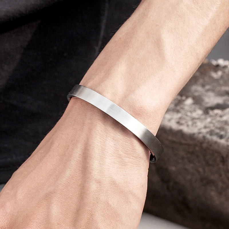Trend Punk Biker Wrench Tools Bangles Vintage Stainless Steel Wrench Mechanic Spanner Bracelet Men Wristband Cuff Bracelets 2021 2