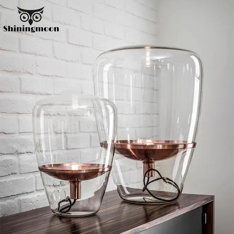 

European Vintage Retro Grass Table Lamp Photography Desk Deco Table Lights Creative Living Room Crystal Livingroom Lamp Table