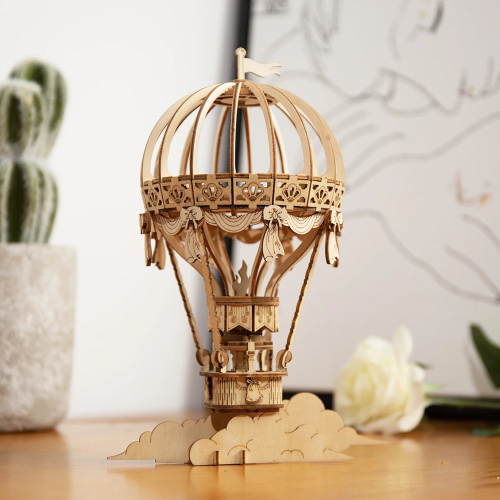 Robotime самостоятельная сборка Механическая Шестерня модель DIY деревянная 3D