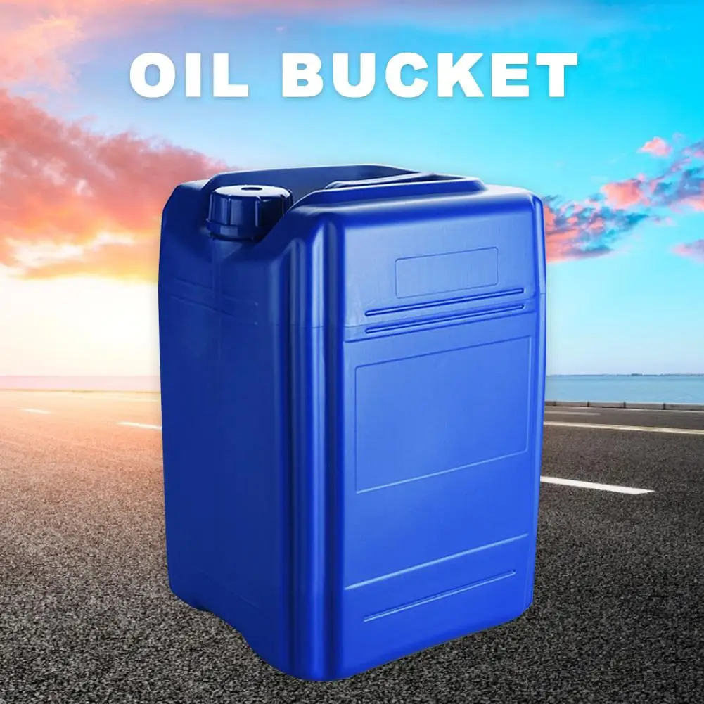 25L Gas Fuel Tank Portable Spare Plastic Petrol Tanks G asoline Oil Container Fuel-jugs Blue Car Accessories