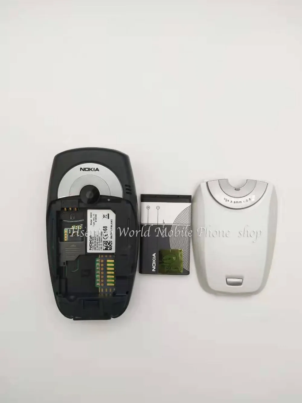 Nokia 6600 refurbished-Original NOKIA 6600 Mobile Phone Camera Unlocked GSM Triband White & one year warranty refurbished iphone