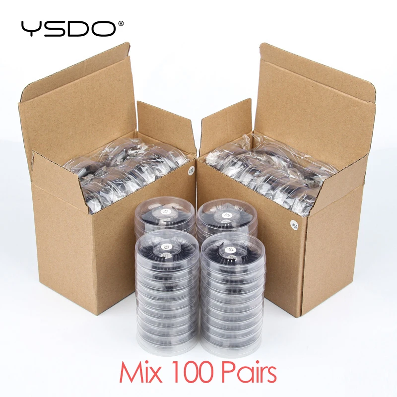YSDO Lashes Makeup Bulk Thick Natural Wholesale 3D 4/20/30-/..