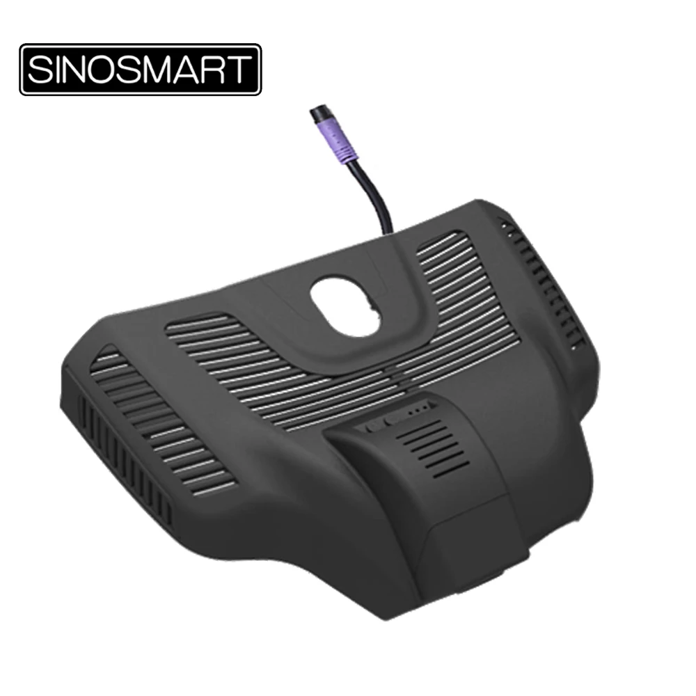 SINOSMART 96672 Dash Digital Video Recorder Camera with Wi Fi for
